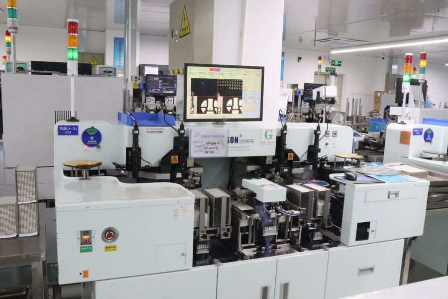 Shenzhen Snetop Technology Co., Ltd productielijn van de fabrikant