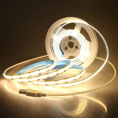 Kleurveranderend 32,8FT LED Cob Strip Lampen met 480 LED's 24V Spanning CE/RoHS Certificering