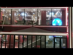 Nieuwste technologie-LED Flexibel transparant scherm