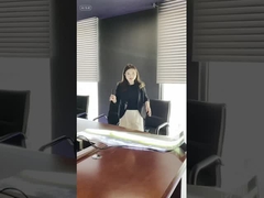 Nieuwste technologie-LED Flexibel transparant scherm