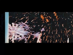 het transparante scherm